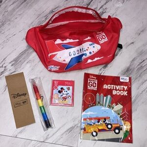 Disney Mickey And Friends Fanny Pack Philippine Airlines Junior Jetsetter